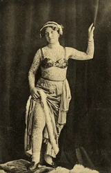Portrett av Maud, Den tatoverte dame, ca. 1905
